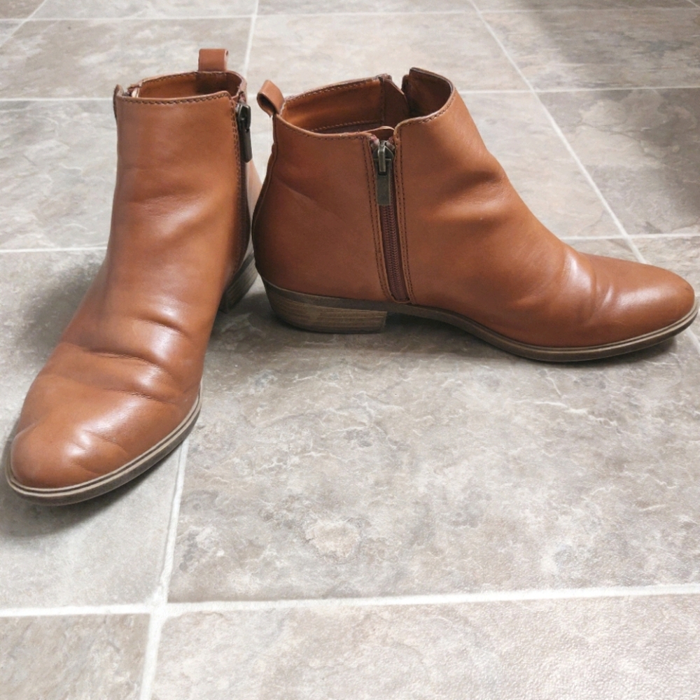 Tan Booties